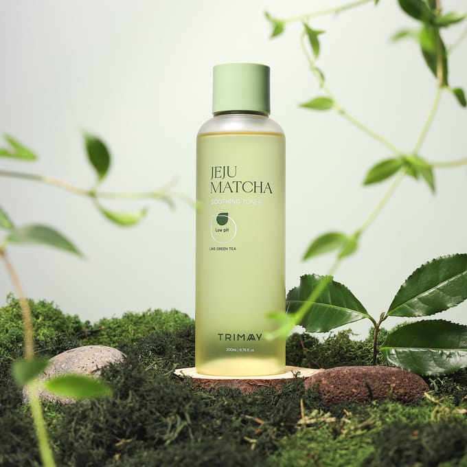 Trimay Jeju Matcha Verzachtende Toner met Lage pH beige