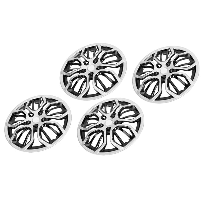 4 STUKS 14 Inch Velgdoppen Vervanging voor AX R14 Naafwielen s Afdekking white