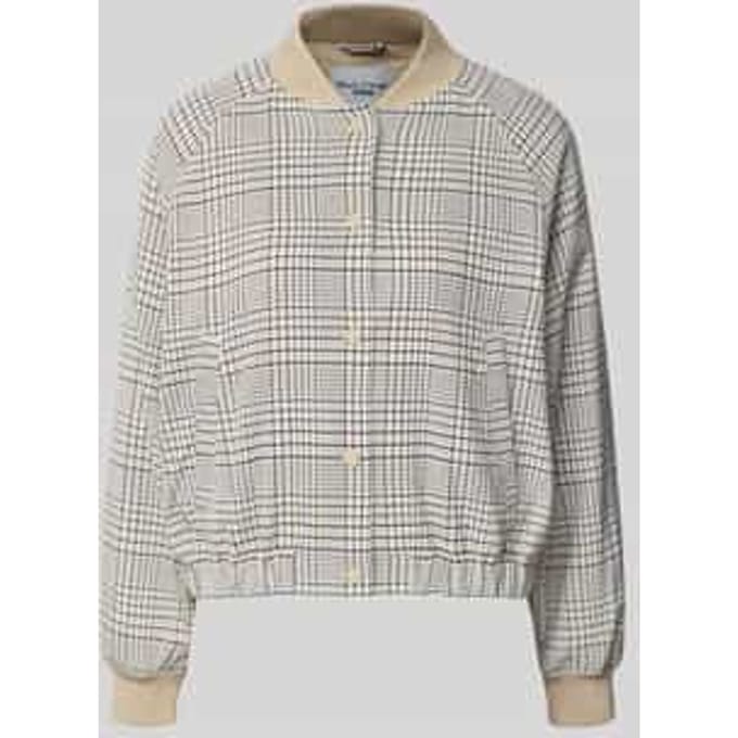 Regular fit blouson met viscose