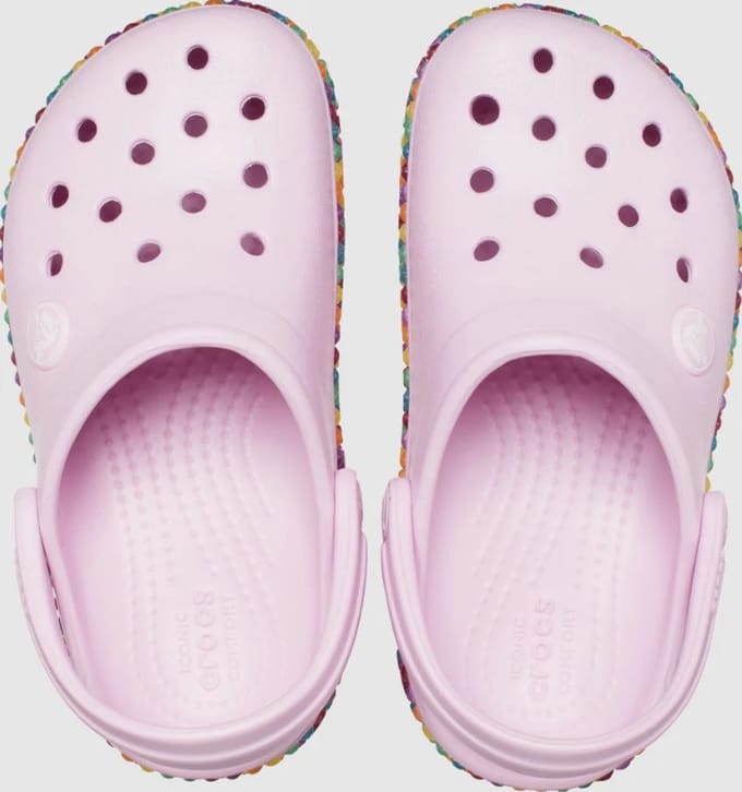 Crocs Crocband Gem Band Ballerina Pink Maat 23/24 US C7
