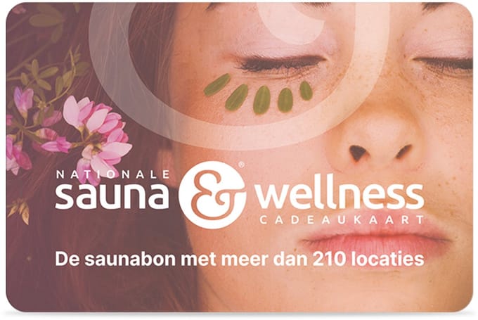 Nationale Sauna & Wellness cadeaukaart 20,-