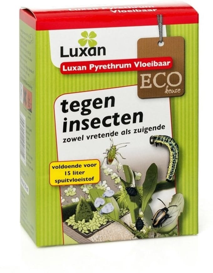 Luxan Pyrethrum vloeibaar (spruzit) tegen luizen en insecten 30ml