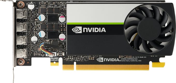 HP NVIDIA T1000E 8 GB 4mDP-videokaart