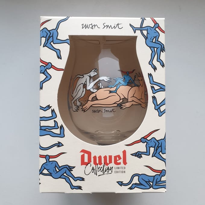 Duvel Glas Limited Edition Collection Iwan Smit Cats