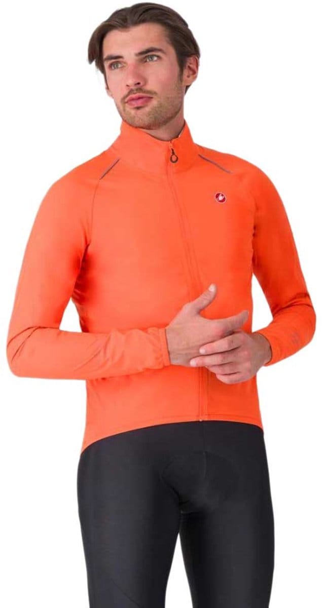 Castelli Rain Emergency 3 Jas Oranje S Man