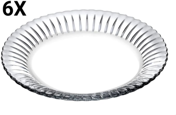 Pasabahce Frezya – Dessertbord – Set van 6 – 160 mm