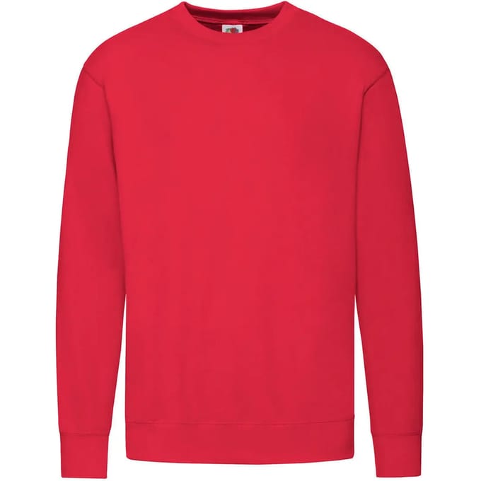 Sweatshirt Fruit of the Loom Lightweight Set-In