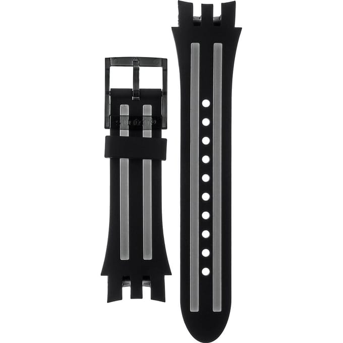 Swatch Plastic - Scubaqua - SSC ASSCU09B100 Black Sea Nettle Horlogeband