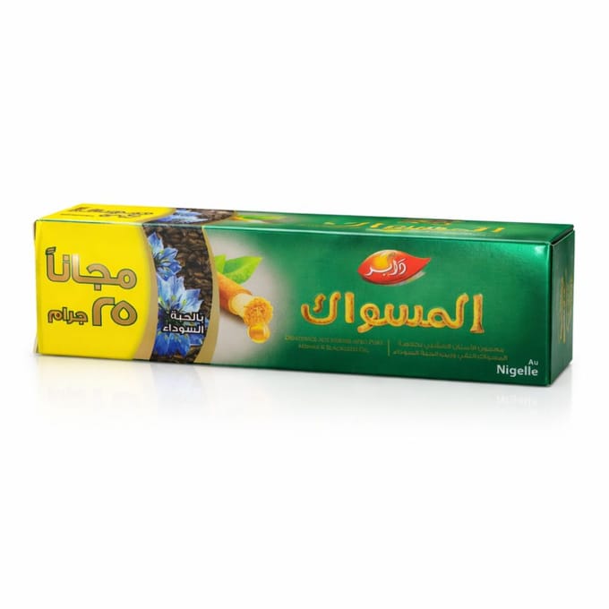 Dabur - Miswak Tandpasta met Zwarte Komijnolie 50g+25g