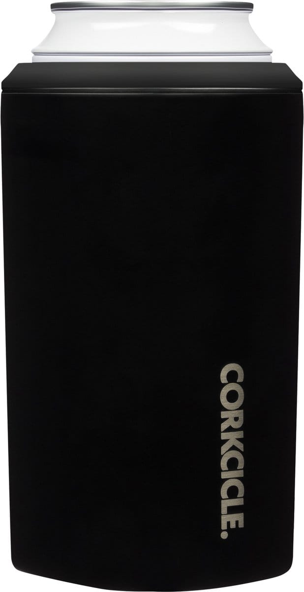 Corkcicle Can Cooler- Mat Zwart- koeler- blikjes koeler-