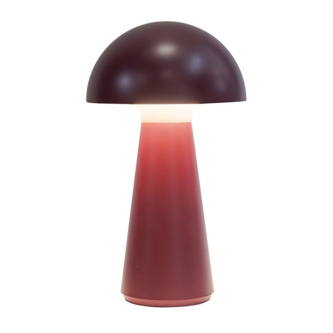 Sirius SAM LED tafellamp - Bordeaux Rood - oplaadbaar - binnen/buiten