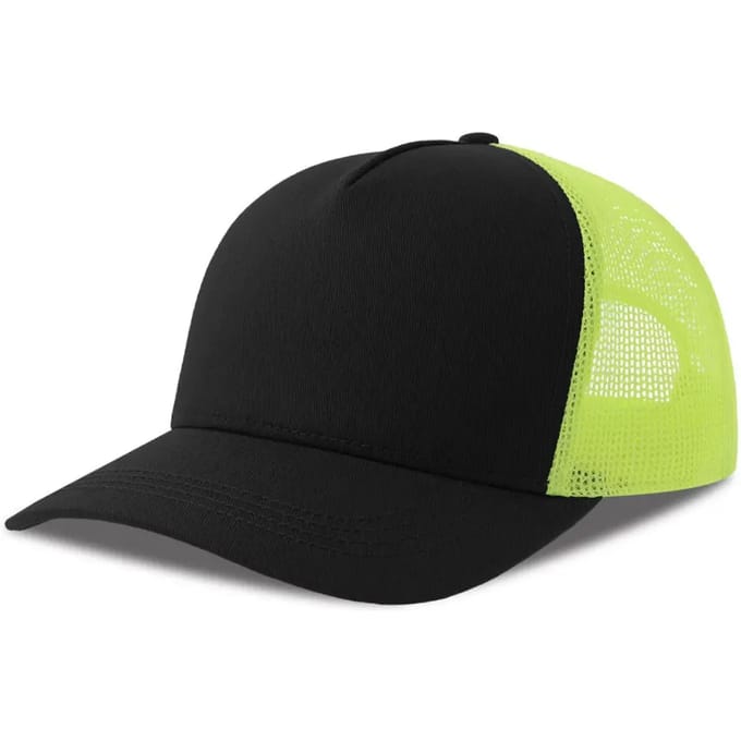 Katoenen trucker pet Atlantis Headwear Rapper