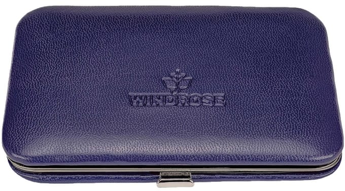 WINDROSE manicure set Merino Moda Manicure Set Dark Blue donkerblauw