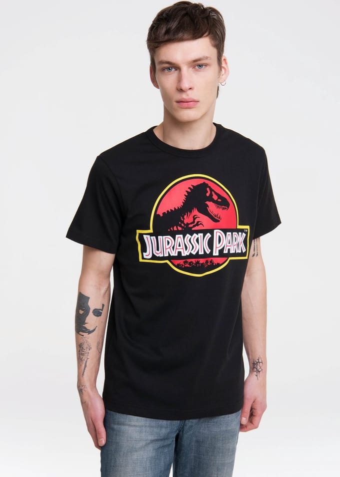Logoshirt T-Shirt Jurassic Park Logo
