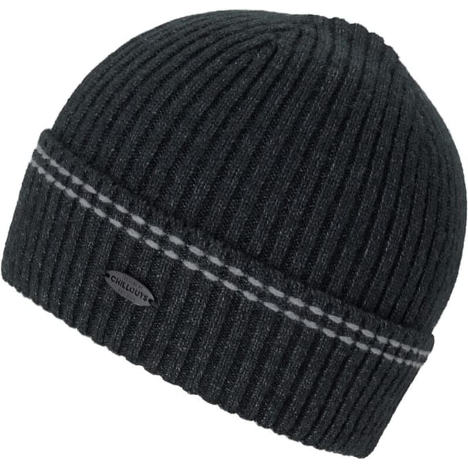 Chillouts Kiran Hat Heren Beanie - donkergrijs - Standard