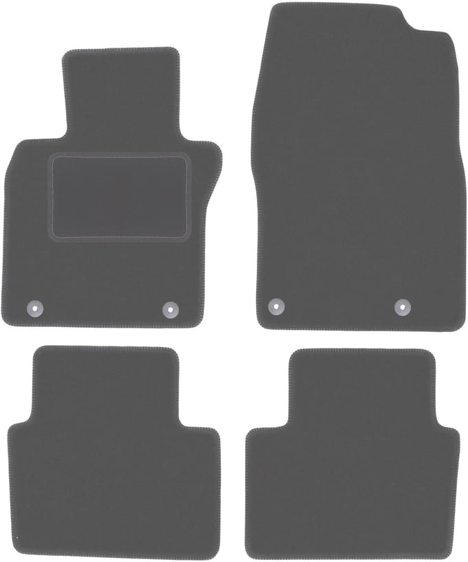 Automatten in grafietkleur voor: Mazda 3 IV hatchback, sedan (2019-)