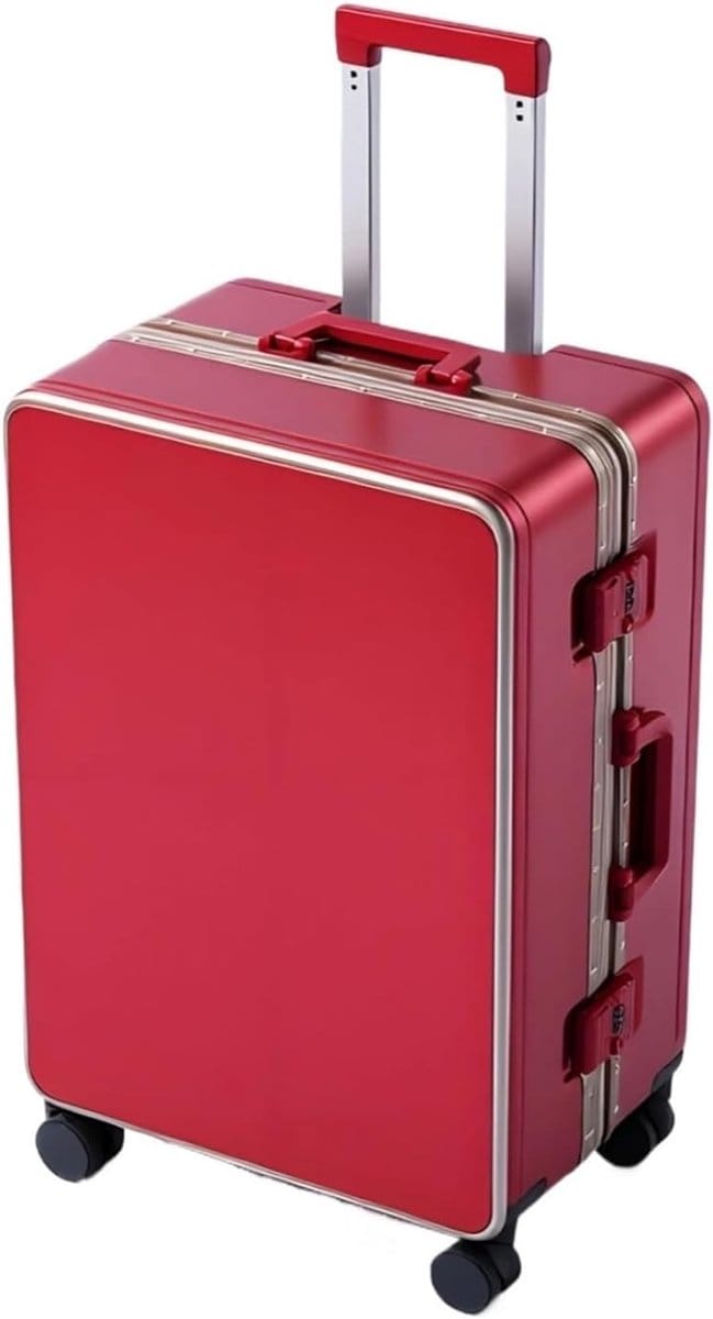 Reiskoffer Trolley - Handbagage Koffer - Reizen - Aluminium Frame - 20 inch - Klassiek
