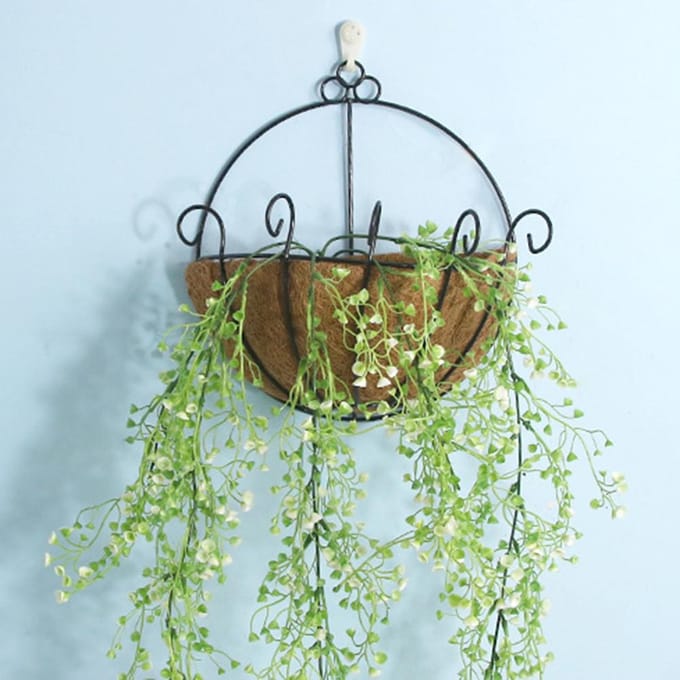 Hangende Bloem Pot Kokosvezel Liner Balkon Hangmand Liner Natuurlijke Kokosvezel Plantenbak Liner Type 3