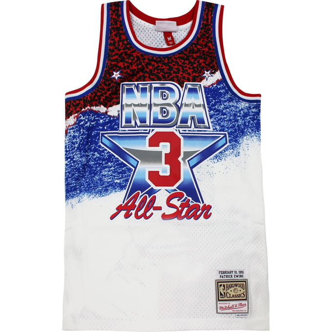 Mitchell & Ness Patrick Ewing 3 1991 Oost NBA All Star Swingman Jersey