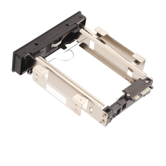 Draagbare 3,5 inch SATA HDD Harde Schijf Behuizing met Schroeven voor black