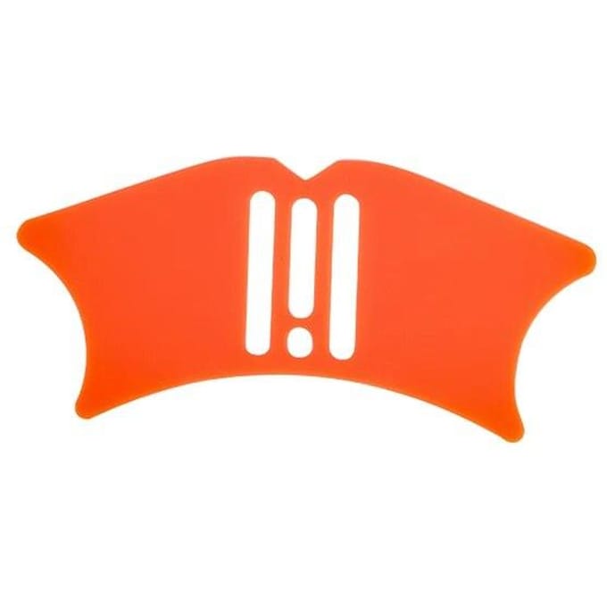 Aide au maquillage du nez en Silicone, ombres du nez, outil de maquillage professionnel, Eyeliner, pochoirs de maquillage, outils de réparation auxiliaires cosmétiques orange