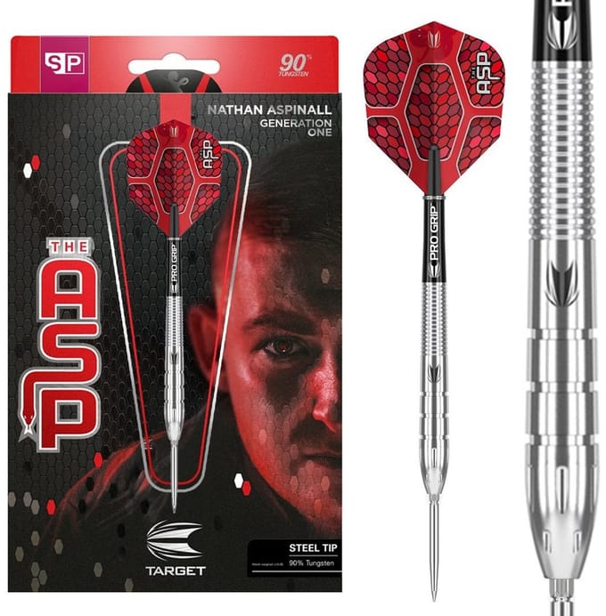 Target Nathan Aspinall G1 Swiss Point 90% - Dartpijlen