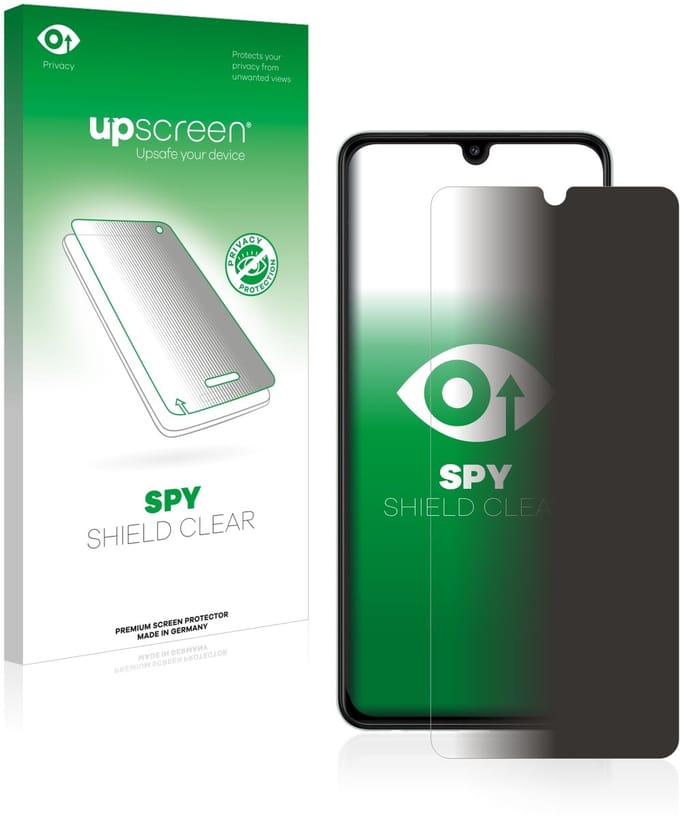 upscreen - privacy screenprotector voor Samsung Galaxy A22 4G - Folie Beschermfolie Blauwlichtfilter