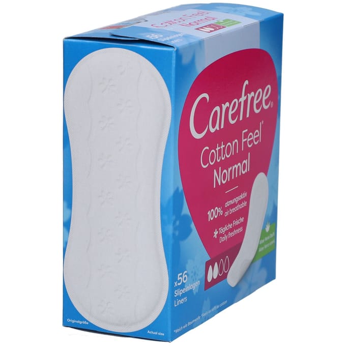 Carefree Cotton Feel Aloe 56 stuks