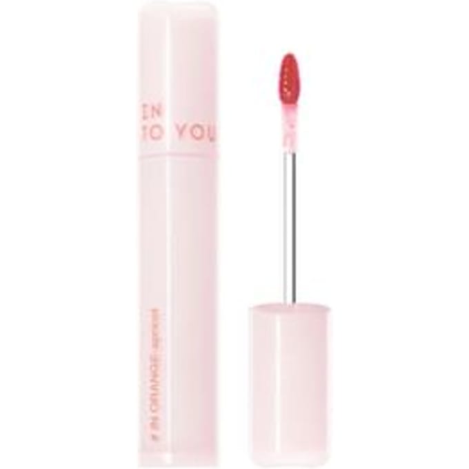 INTO YOU - Water Coating Lip Tint - 6 Colors #CT06 Amber Melon - 2.6g
