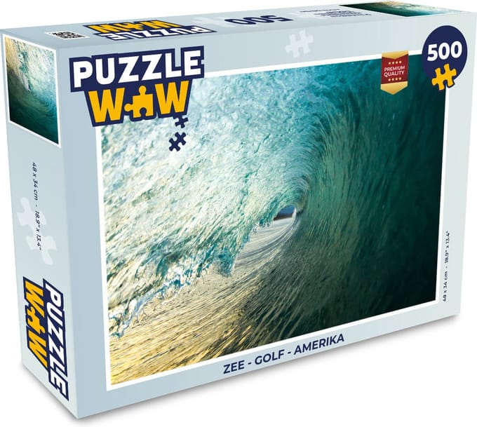 Puzzel Zee - Golf - Amerika - Legpuzzel - Puzzel 500 stukjes