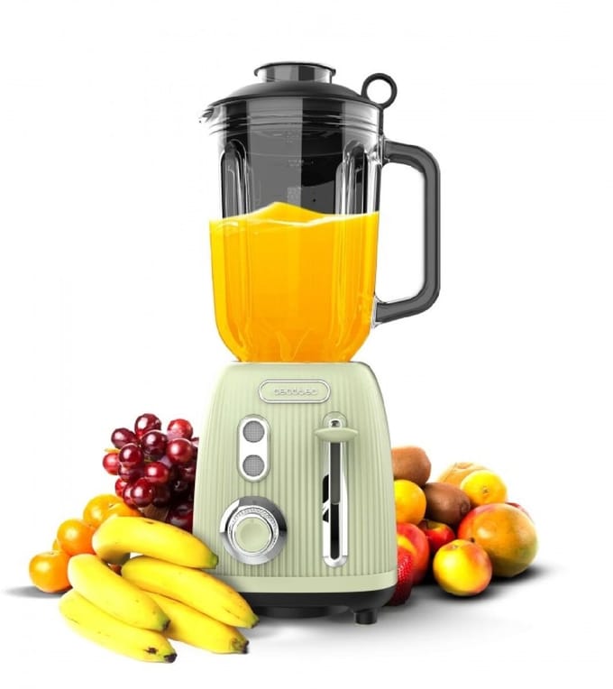 Mixer Cecotec Power Black Titanium RetroGreen Groen