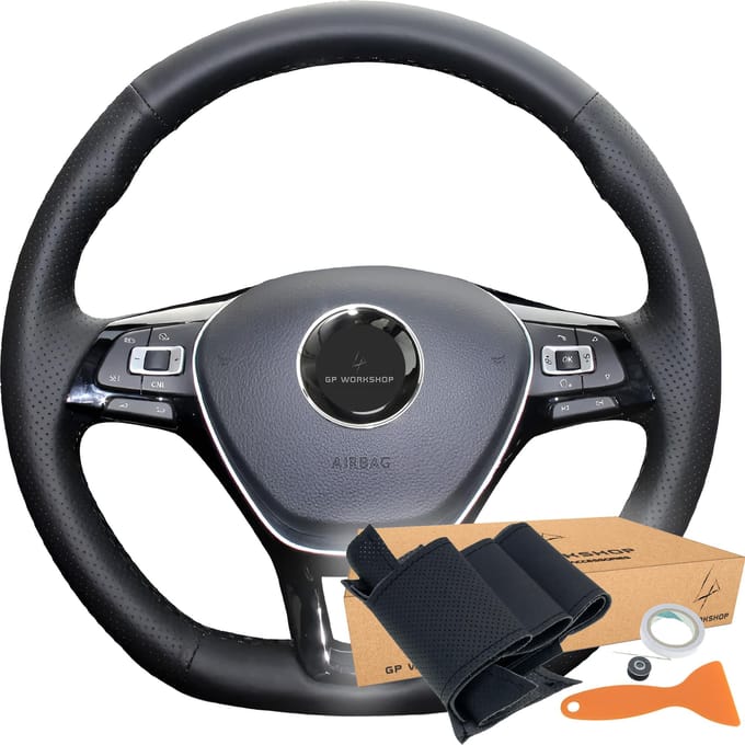 Housse de Volant Garniture Pour Passat B8 Golf 7 Polo 5 6 Crafter Tiguan