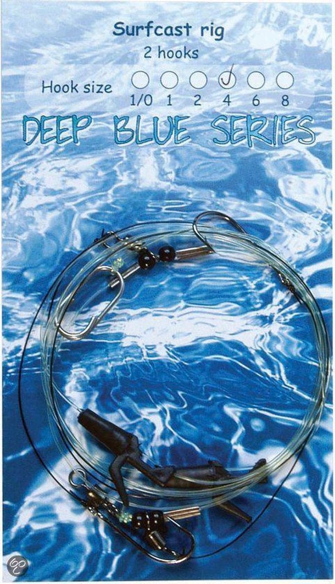 Albatros DD Surfcast Rig - 110 cm - Haakmaat 4