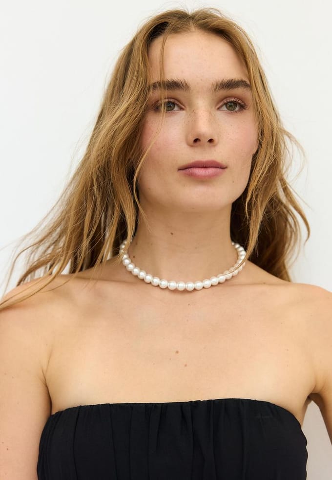 Stradivarius Parelketting  Goud OS