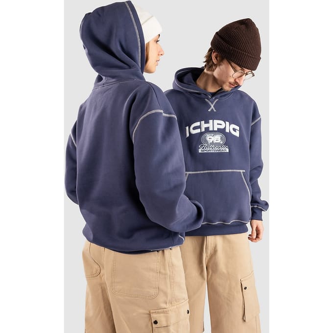 ICHPIG 98 V-Notch Hoodie blauw