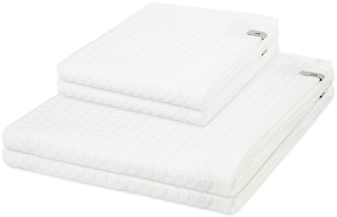 Möve Sonstiges 2 X handdoek 2 X douchehanddoek - in set 4 pack Piquee