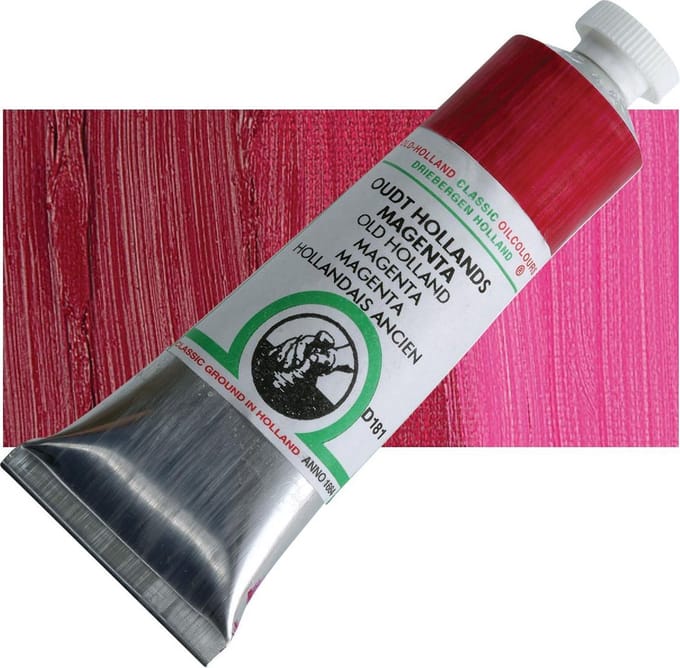 Oil paint Old Holland 40ml – 181 Old Holland Magenta