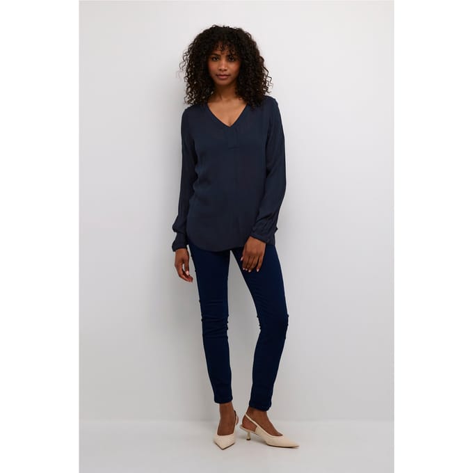 Kaffe Amber Blouse LS Dames Blouse - Maat 40