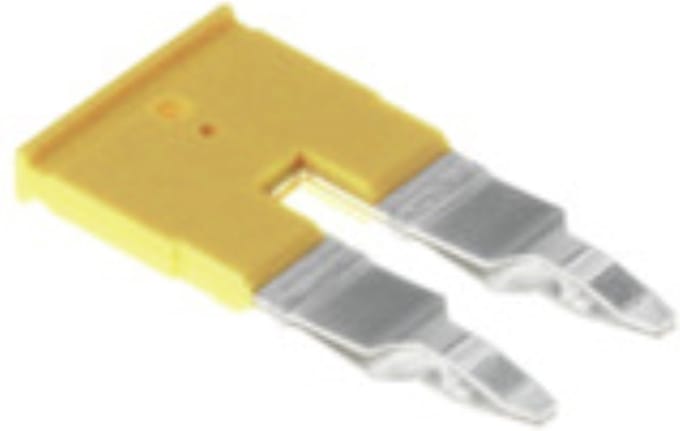 Weidmüller - 1906210000 - Kruisconnector, Geel, 13.7 x 34.11mm, PU=60 ST