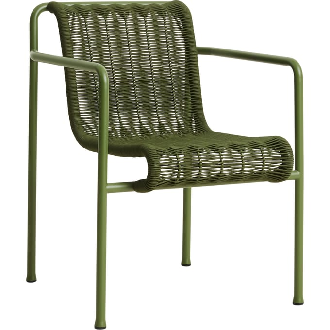 HAY Palissade Cord Dining Chair - olive