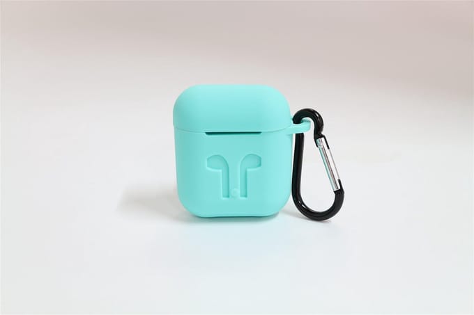 Siliconen hoesje voor Apple AirPods - Turquoise