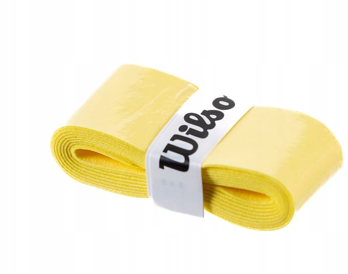Wilson Overgrip Poignée de Tennis Collante - Couleur: Pastel jaune