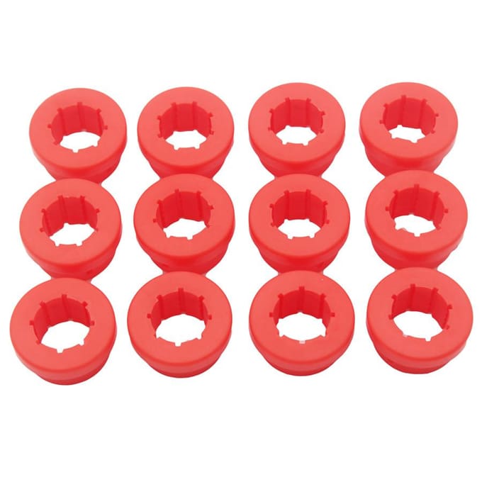 Bagues de rechange pour bras de commande inférieur Skunk2 LCA et kit de carrossage arrière Civic red