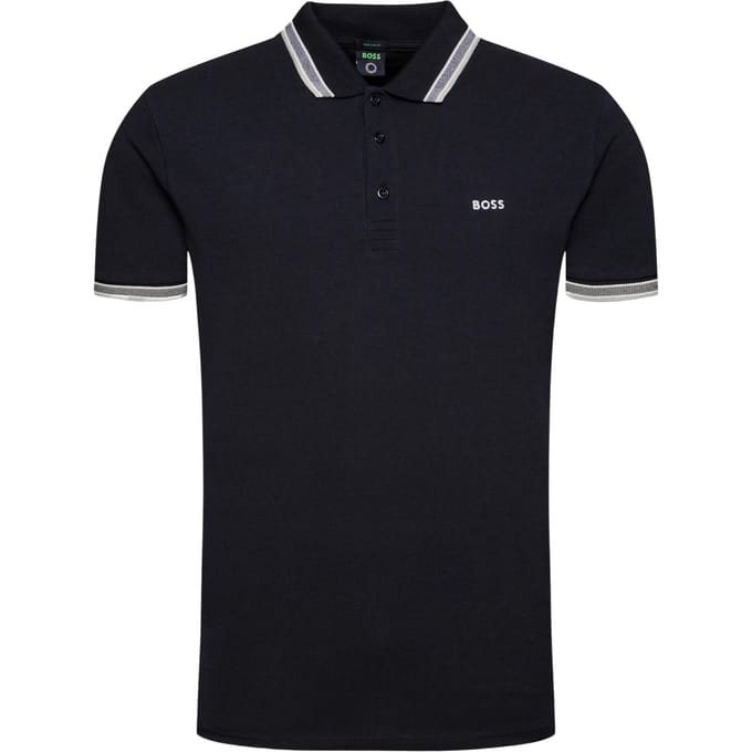 BOSS - Paddy Polo Navy - Regular-fit - Heren Poloshirt Maat XL