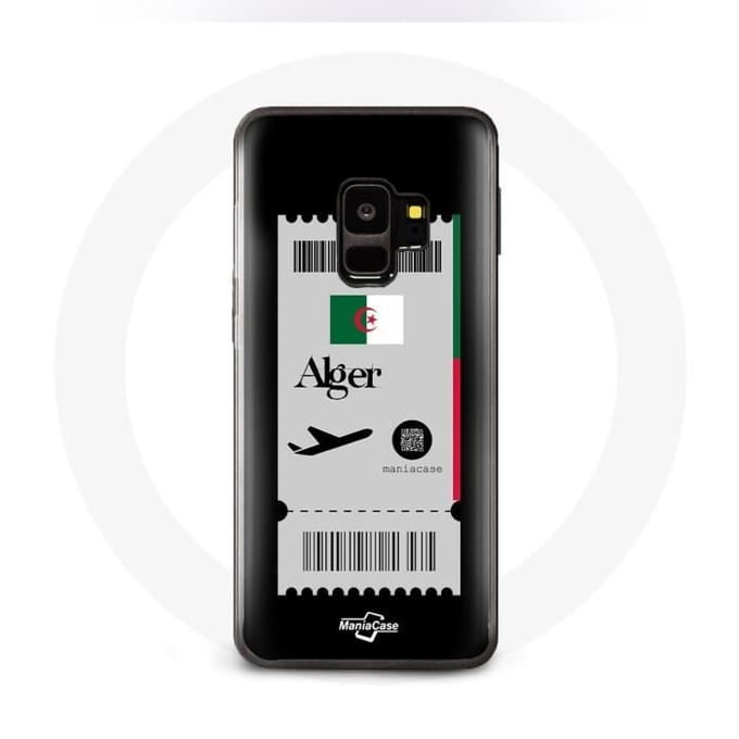 Case voor Samsung Galaxy S9 Vliegticket Algerije