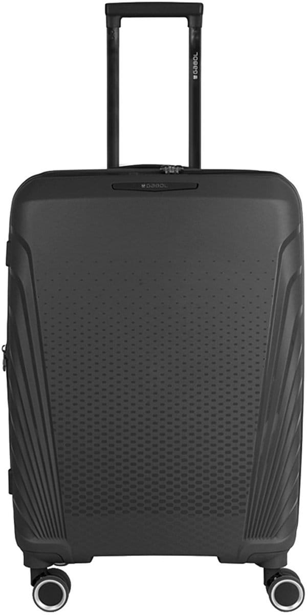 Gabol Soho Spinner 66 cm - Uitbreidbaar 71/83 liter - 66x44x28/32 cm - zwart