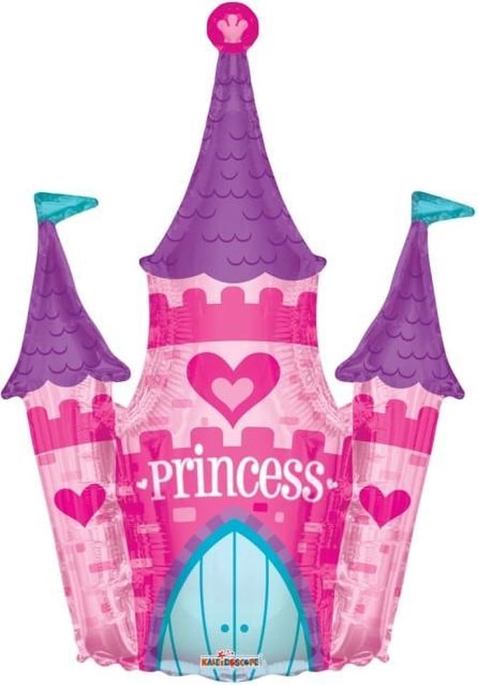 Globos Folieballon Prinsessenkasteel 92 Cm