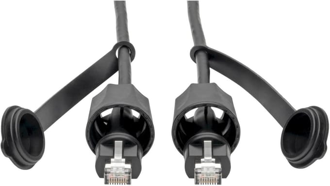 Tripp Lite N206-PC03-IND netwerkkabel 1 m Cat6 S/UTP (STP) Zwart