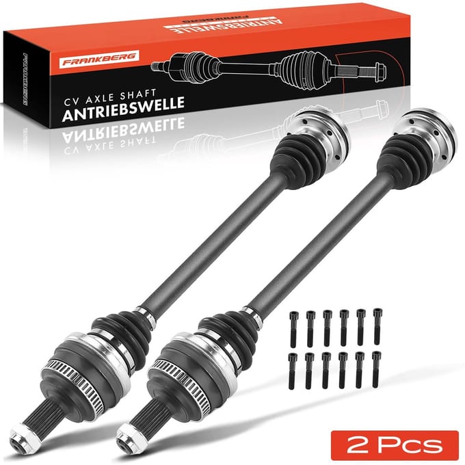 Frankberg 2x aandrijfas achteras voor BMW 3er E36 E46 Z4 E85 16L-22L