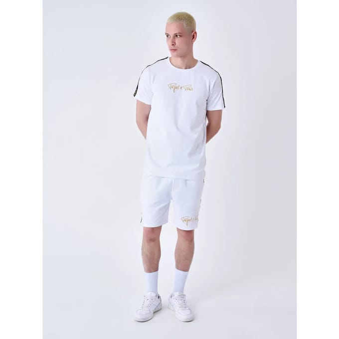 Klassieke geborduurde shorts met logo Project X Paris